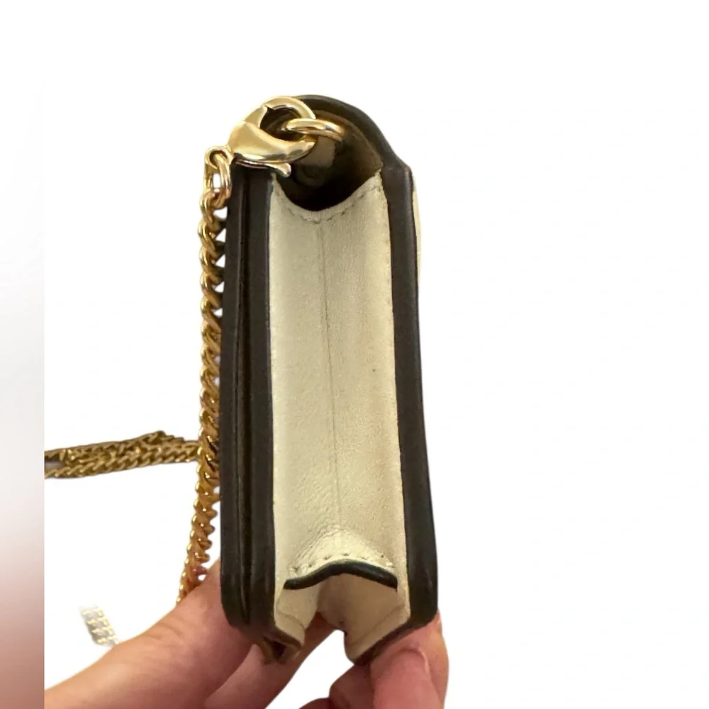 Coach Mini Chain Wallet • Rare Creature Print • Like New • Chain Strap - Picture 4 of 6